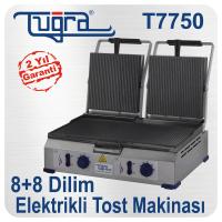 Elektrikli Tost Makinası 8+8 Dilim