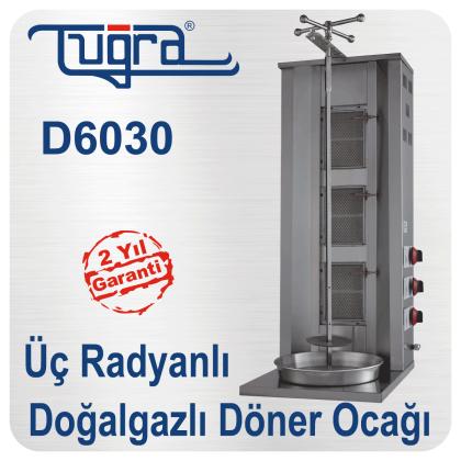 Doğalgazlı 3 Radyanlı Döner Ocağı