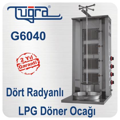 Lpgli 4 Radyanlı Döner Ocağı