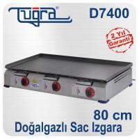 Doğalgaz'lı Sac Izgara 80 cm