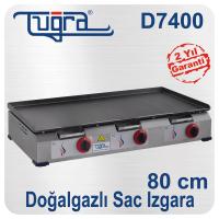 Doğalgaz'lı Sac Izgara 80 cm