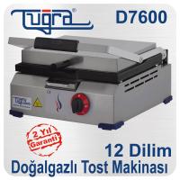Doğalgaz lı Tost Makinesi 12 Dilim