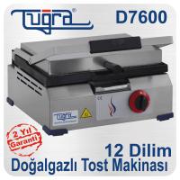 Doğalgaz lı Tost Makinesi 12 Dilim