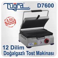 Doğalgaz lı Tost Makinesi 12 Dilim