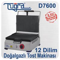 Doğalgaz lı Tost Makinesi 12 Dilim