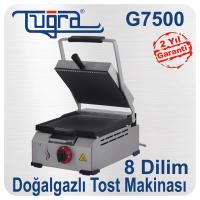 Doğalgaz lı Tost Makinesi 8 Dilim