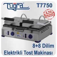 Elektrikli Tost Makinası 8+8 Dilim