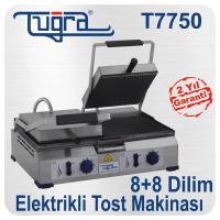 Elektrikli Tost Makinası 8+8 Dilim